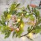 6 FT Lighted Easter Garland, Easter Decorations for Home, Egg Garland Spring Fireplace Mantel Decor, Indoor & Outdoor Holiday Parties Display